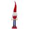 16.75" Red & Blue Dots Christmas Nutcracker Figurine